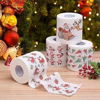 xmas toilet paper