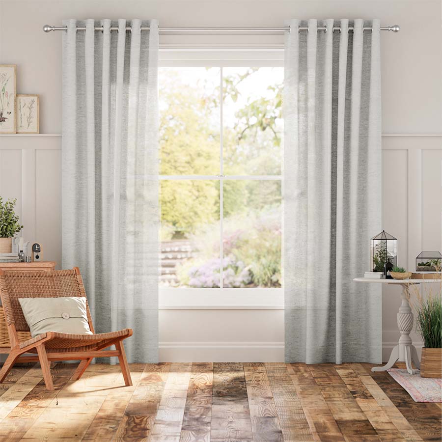 sheer window curtains