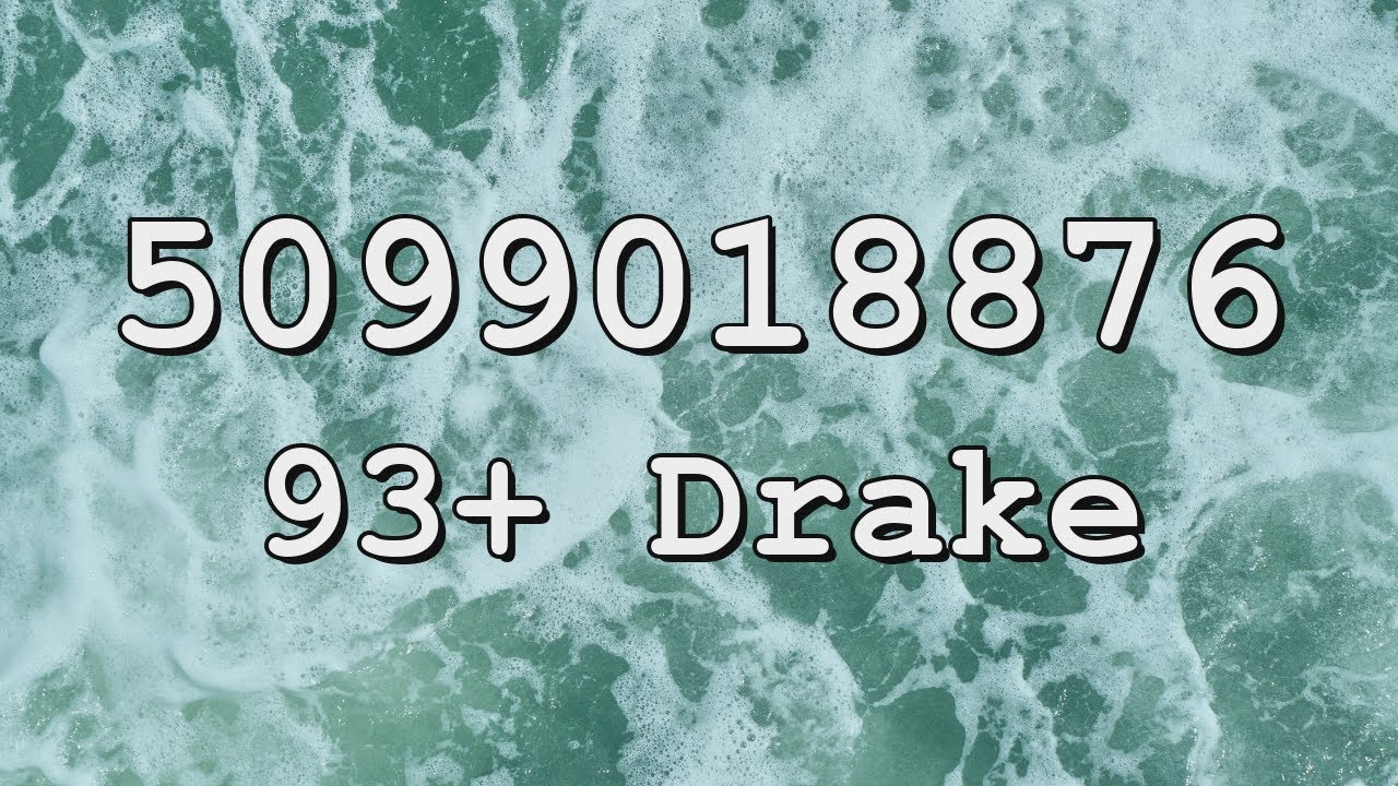 drake roblox song id