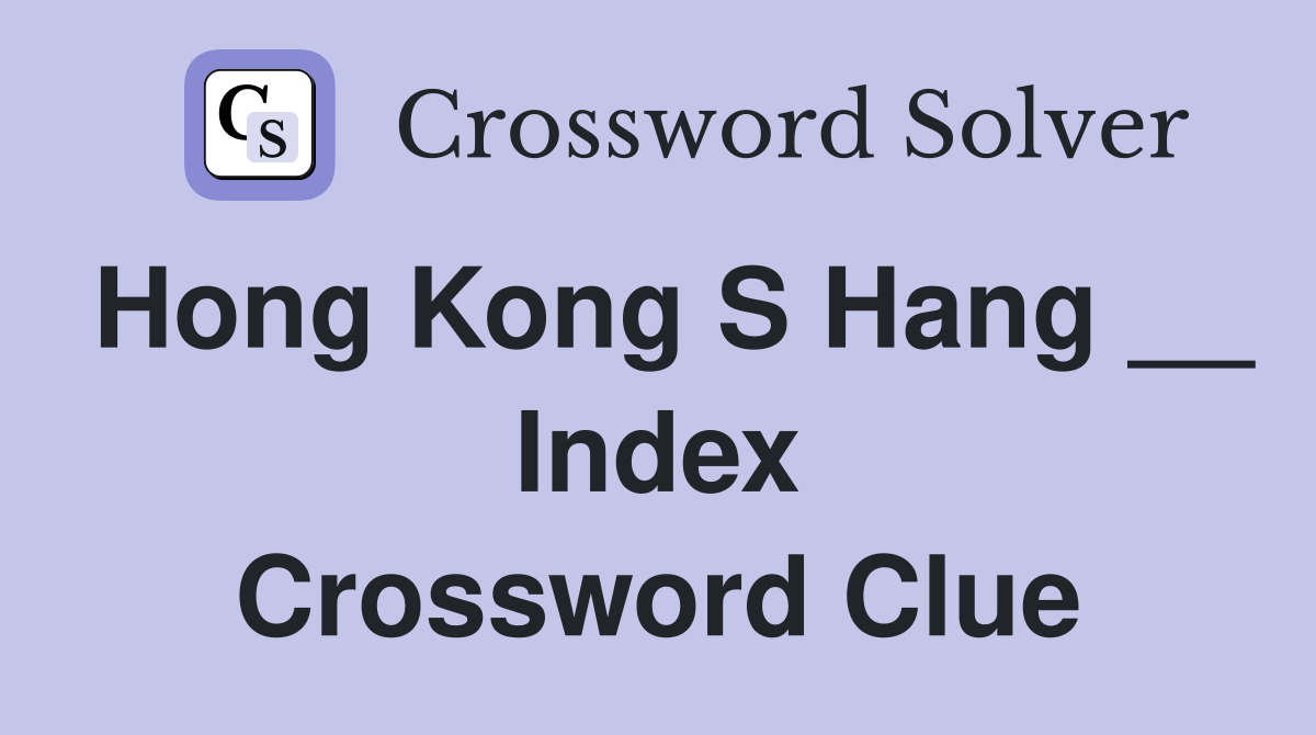 hang crossword clue