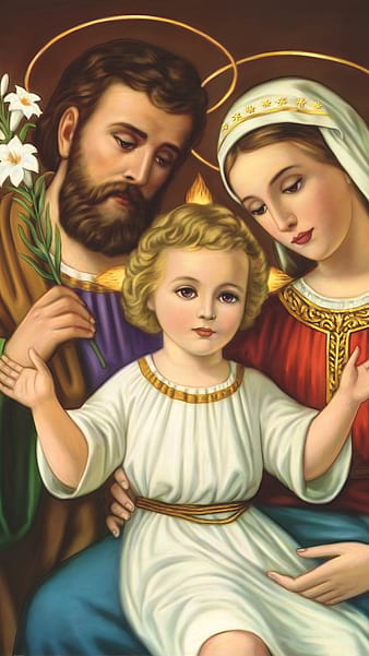 holy family wallpaper hd