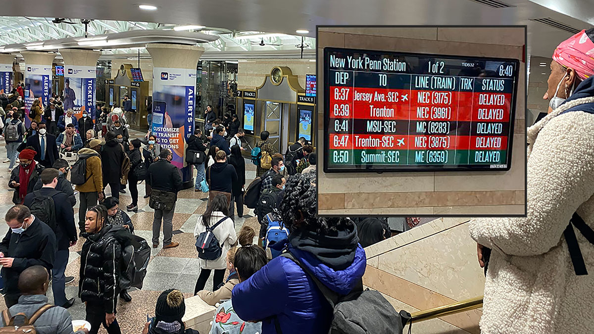 penn station nyc delays