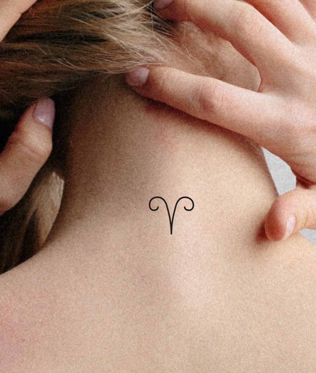 aries sign tattoo