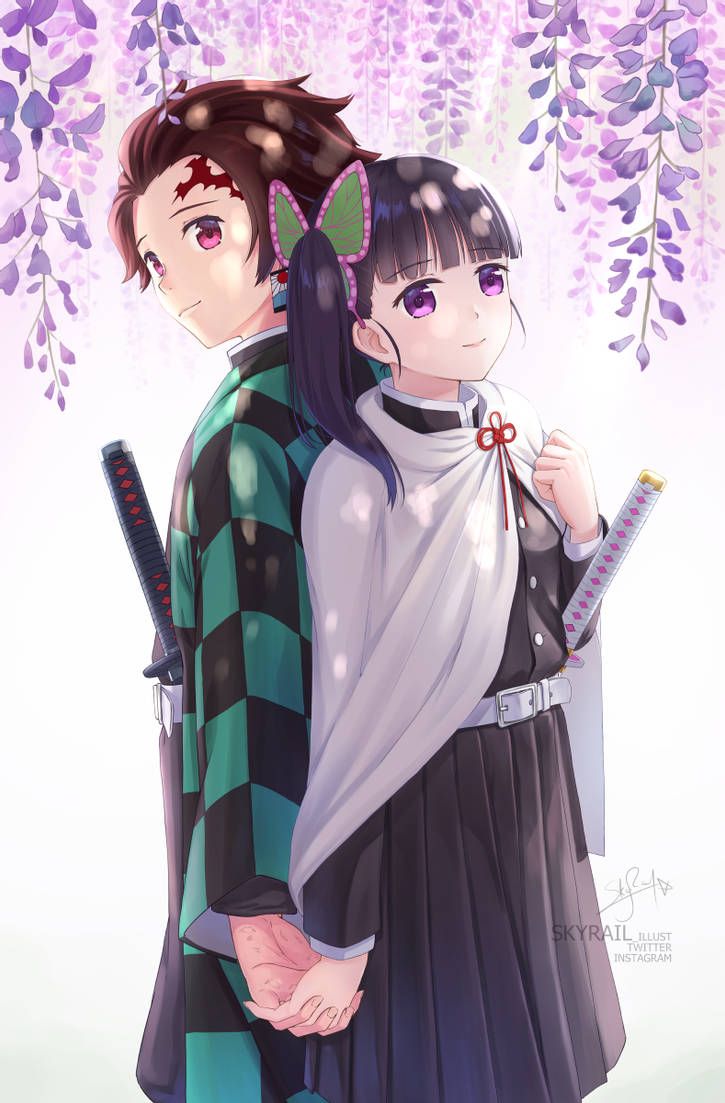 tanjirou x kanao fanart