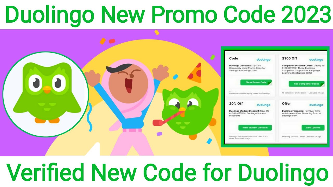 duolingo promo codes