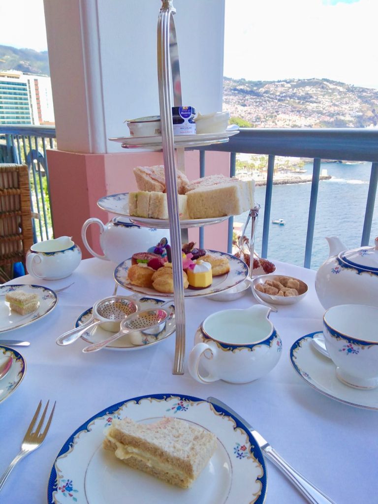 afternoon tea at reids palace