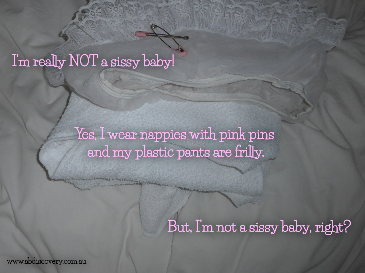 sissy baby captions