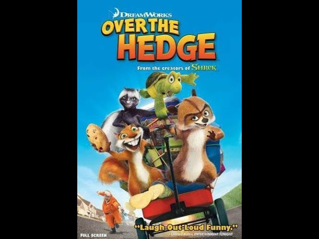 over the hedge full screen dvd