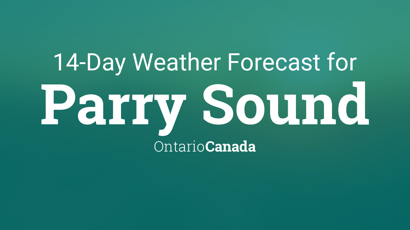 weather radar parry sound