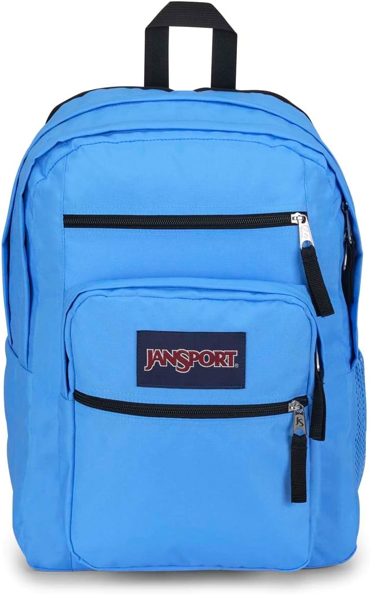 jansport blue big student backpack