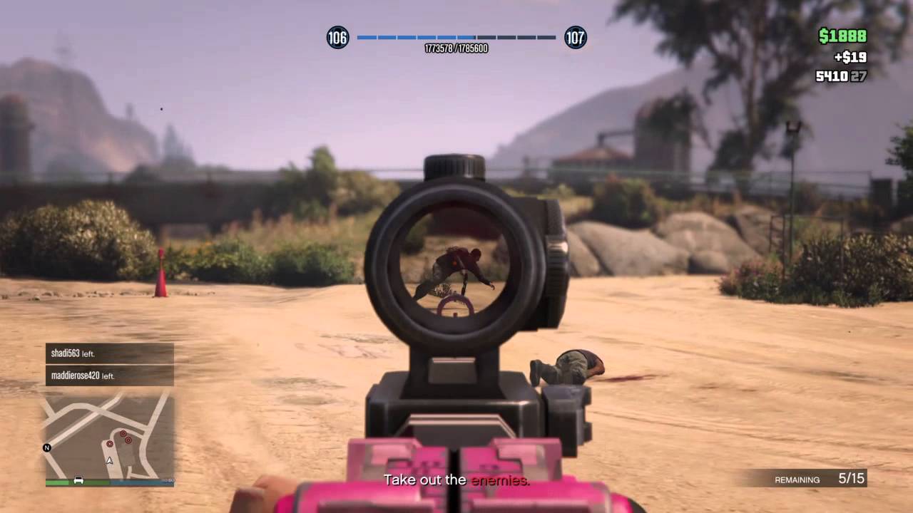 how to open scope in gta 5