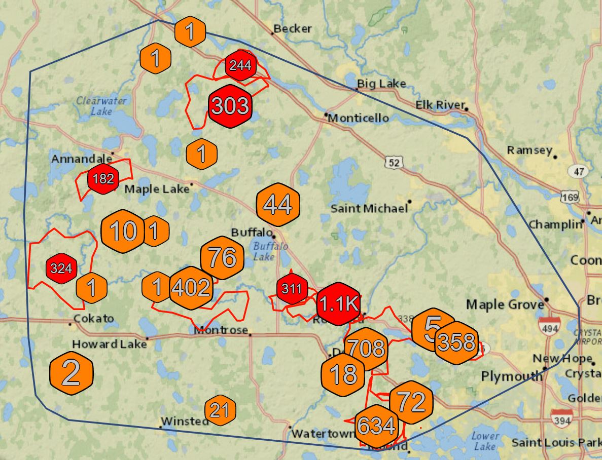 maple grove mn power outage