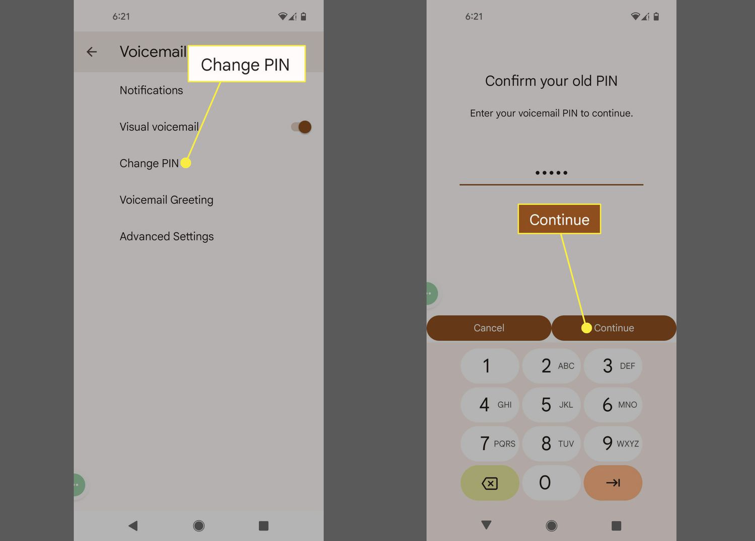 reset rogers voicemail password