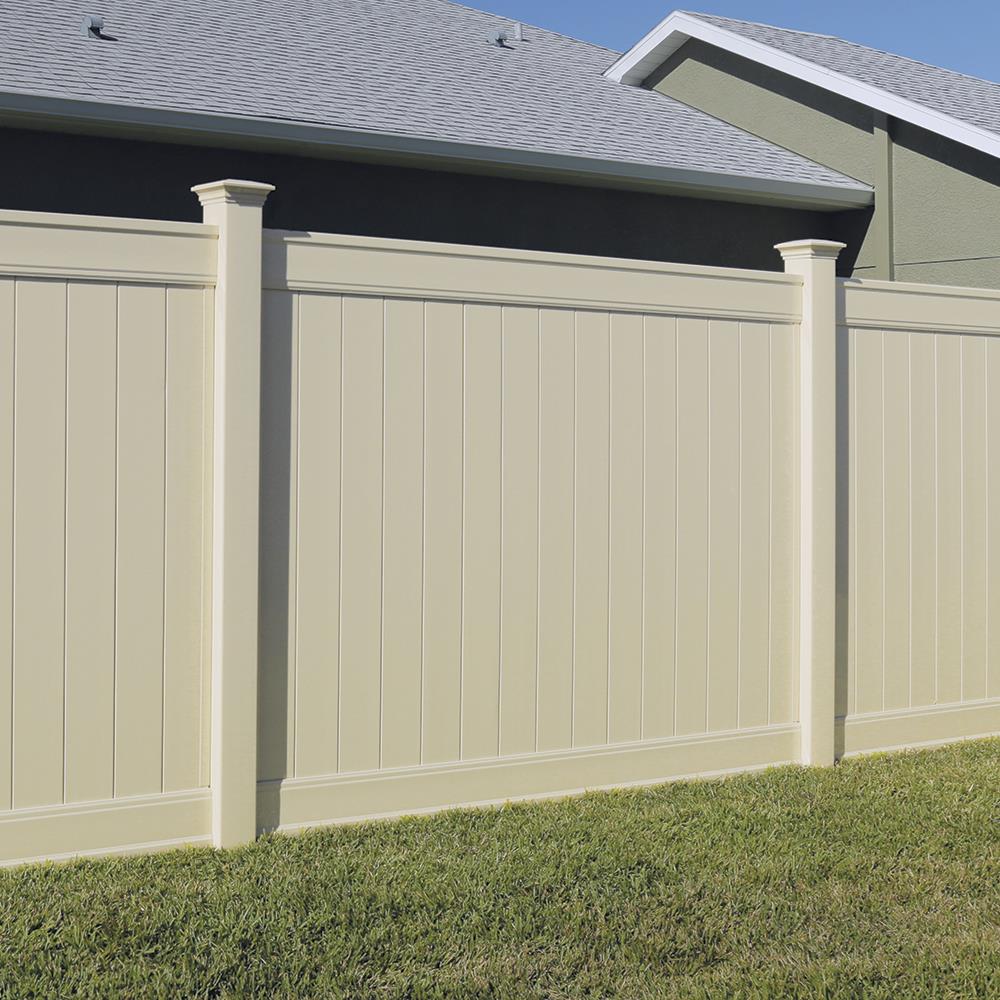 lowes vinyl fence