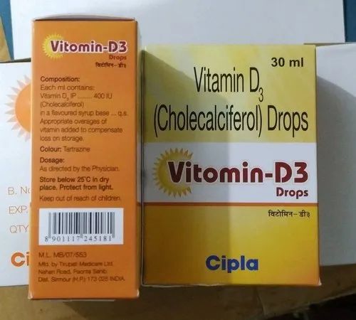 cipla vitamin d3 drops