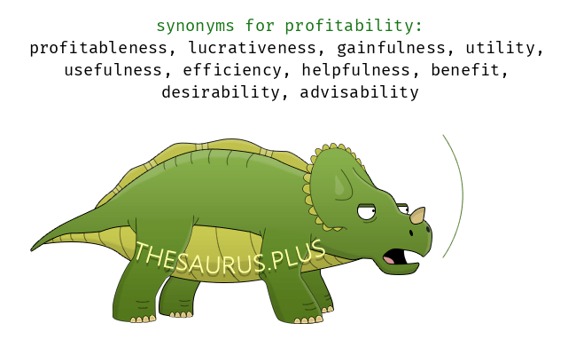 profitability thesaurus