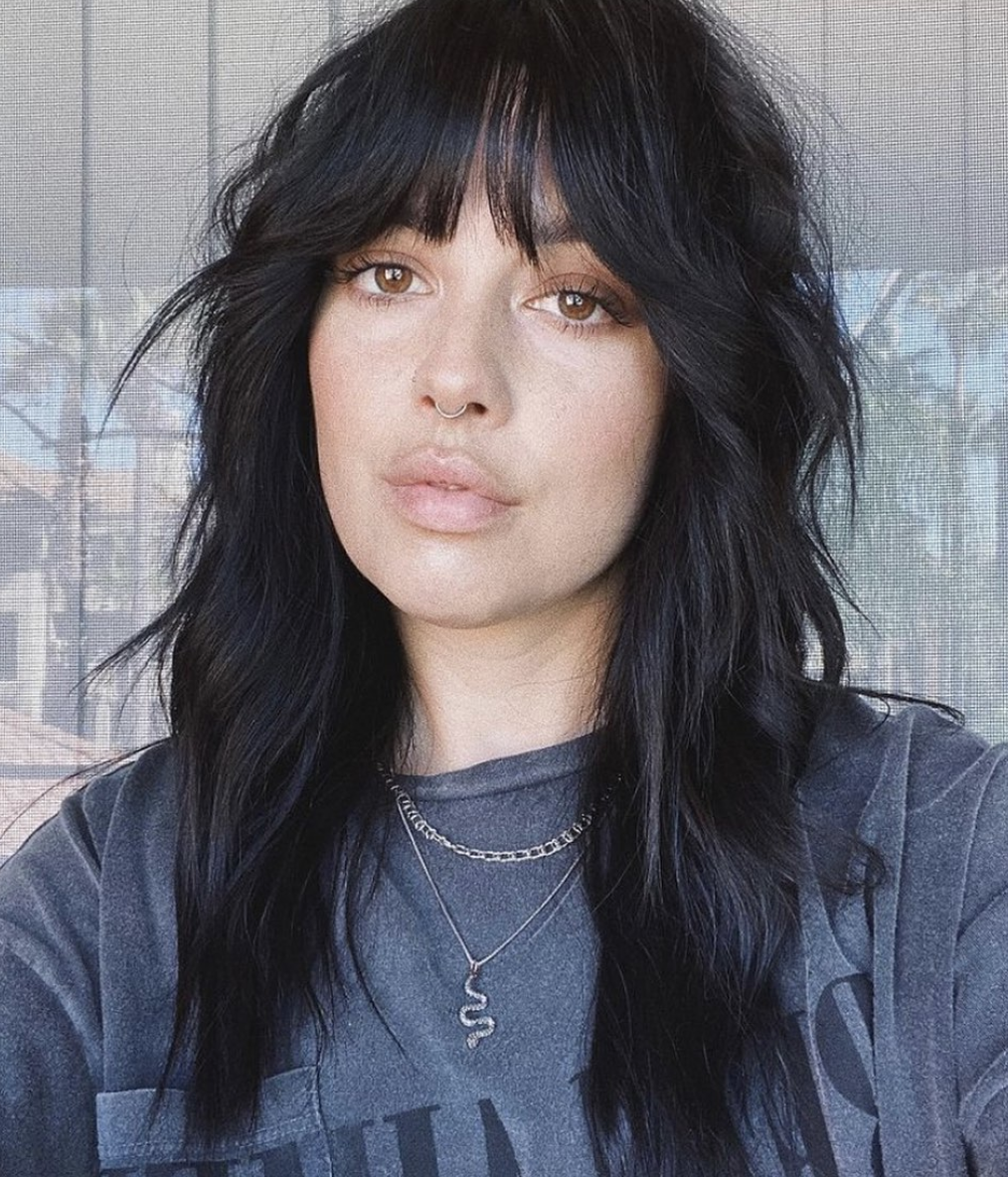 hairstyles for hair with bangs