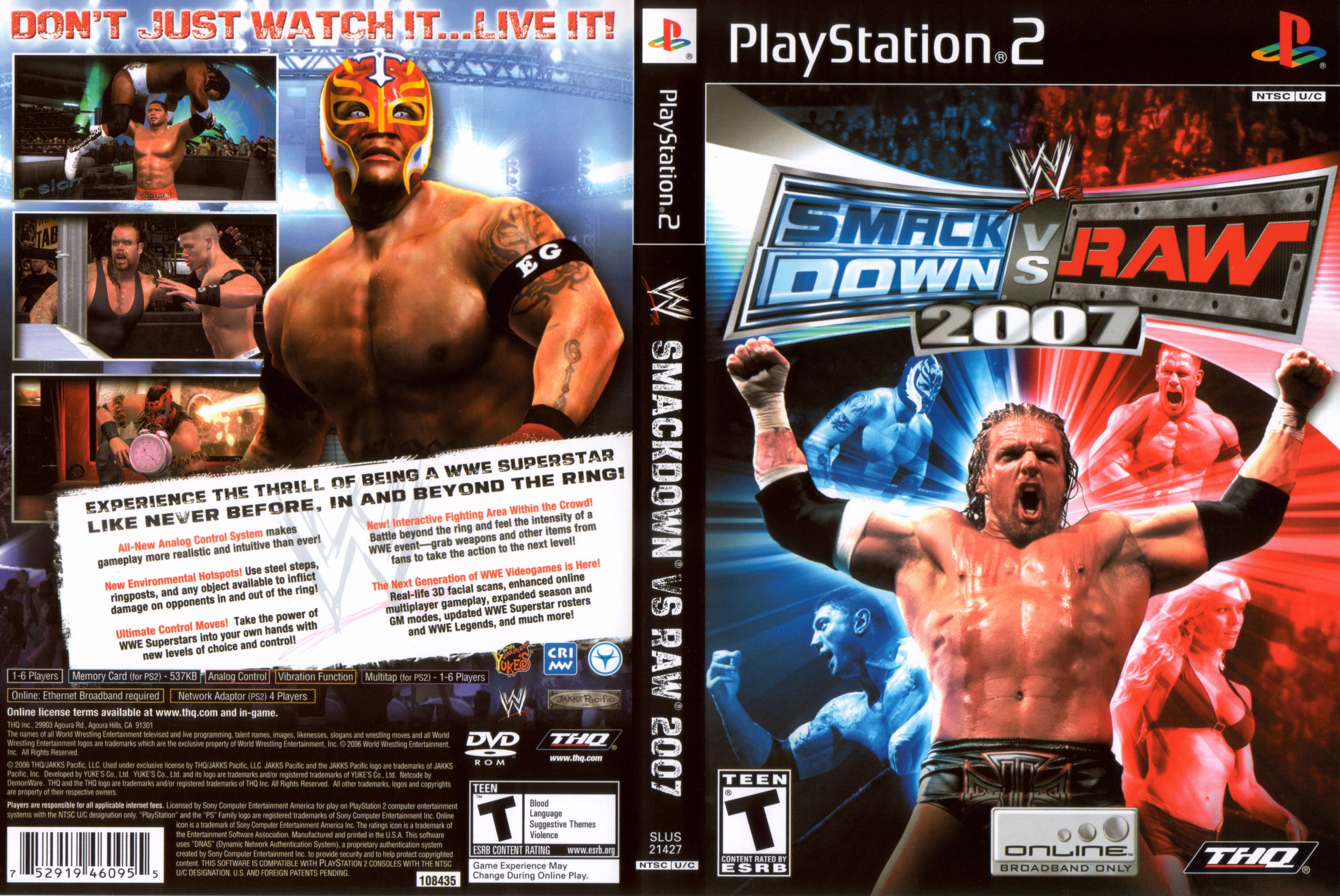 smackdown vs raw ps2