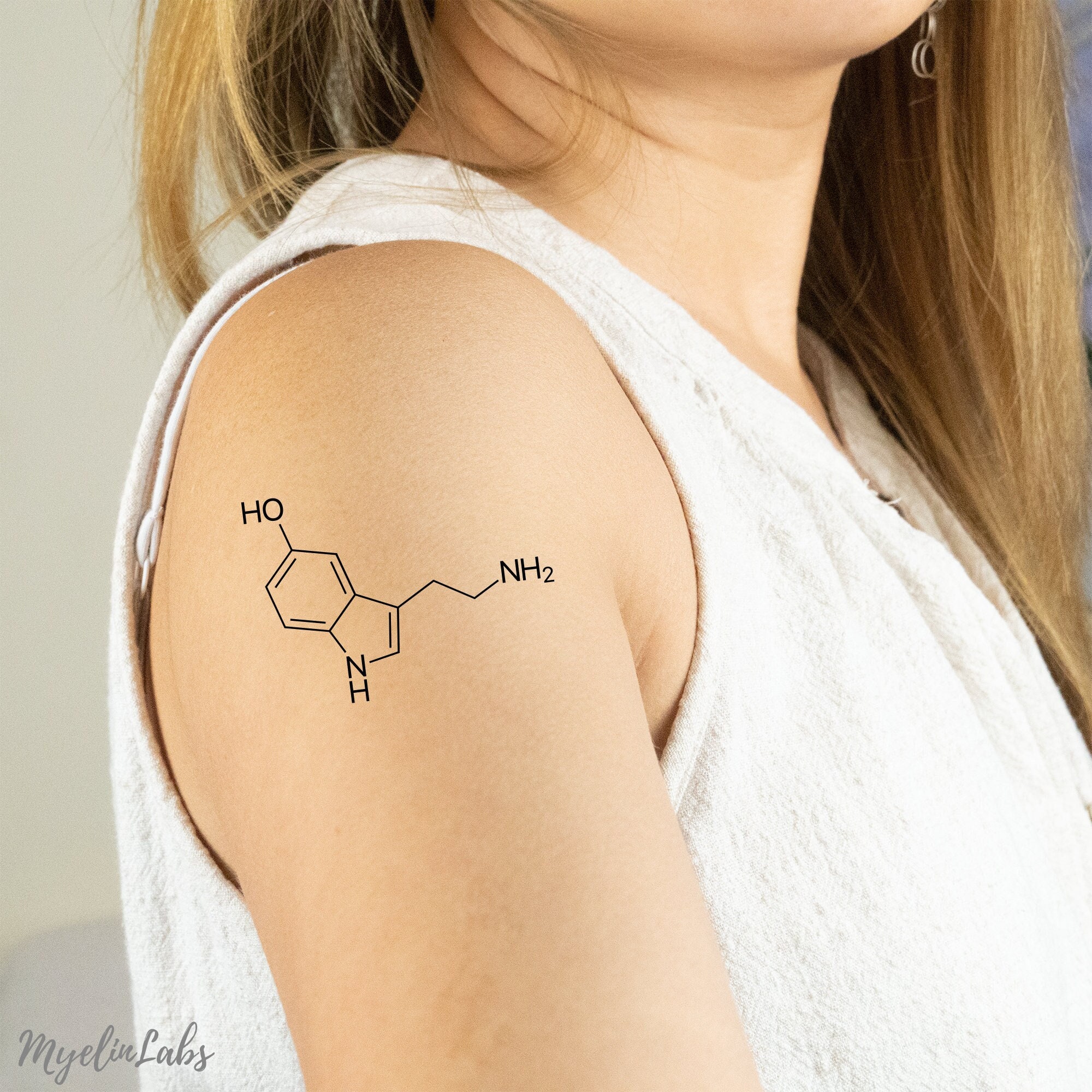 molecule tattoo