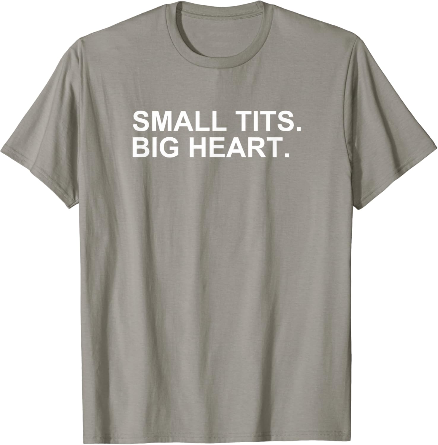 small tits big heart camiseta