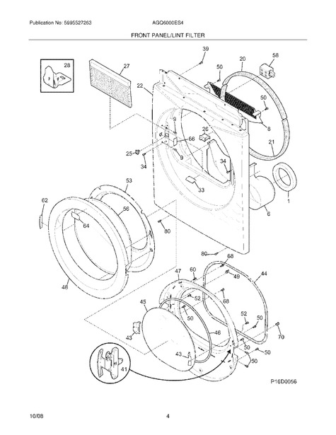 frigidaire dryer parts