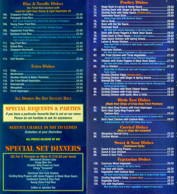 ruby cantonese restaurant menu