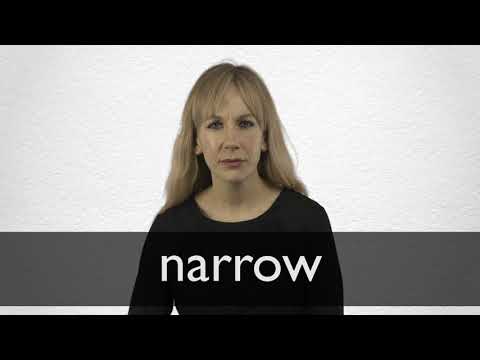 synonym for narrow