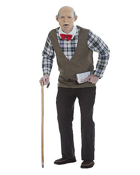 old man costume men