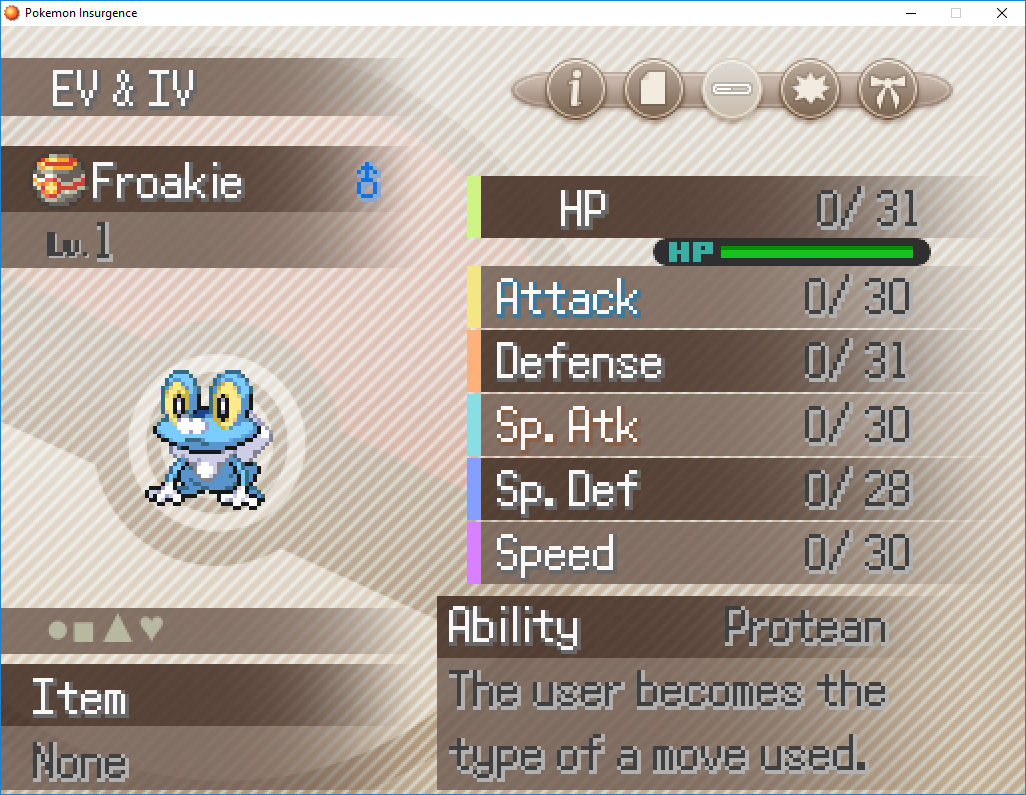 froakie nature