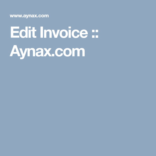 aynax login