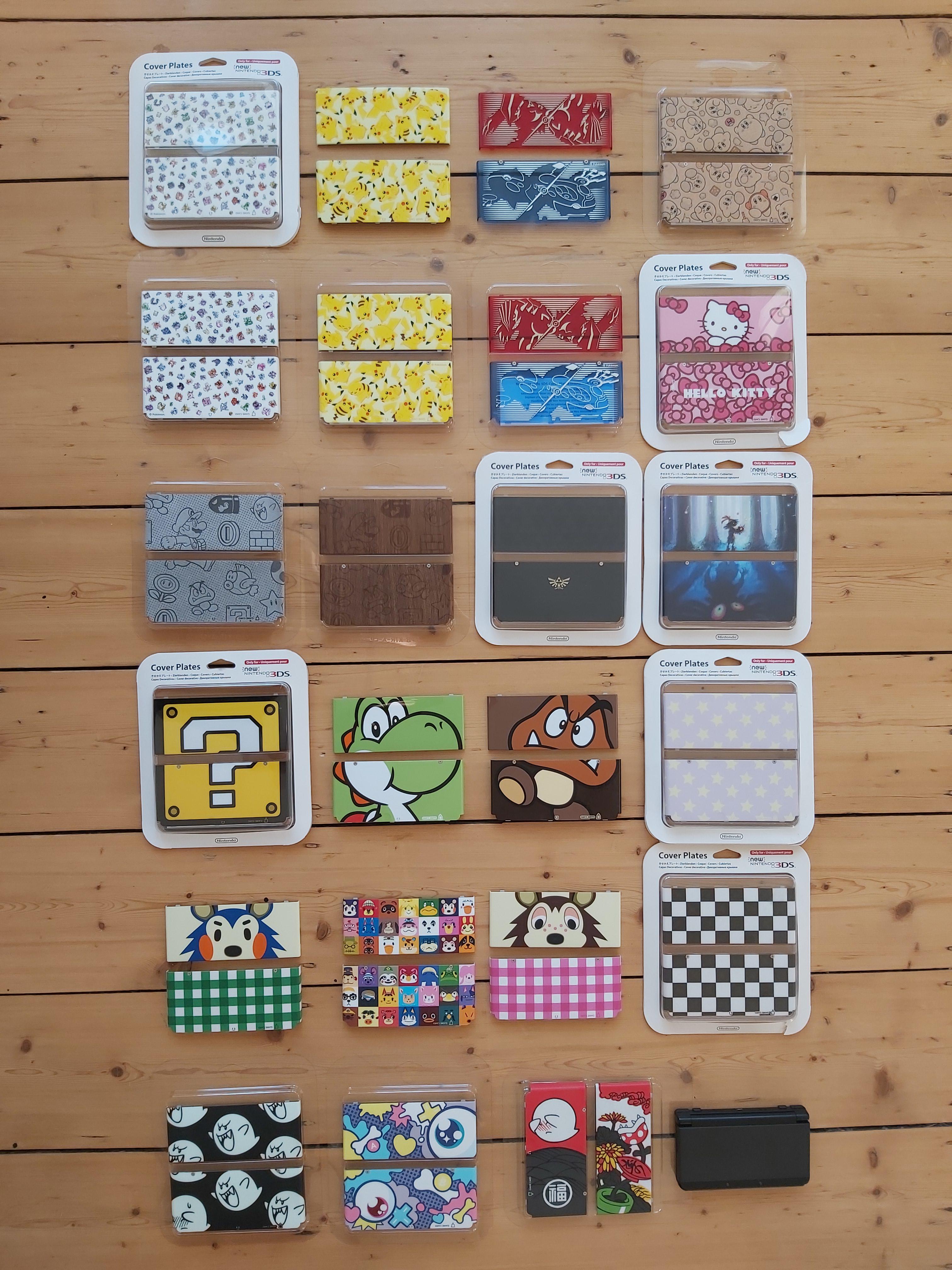 new 3ds cover plates