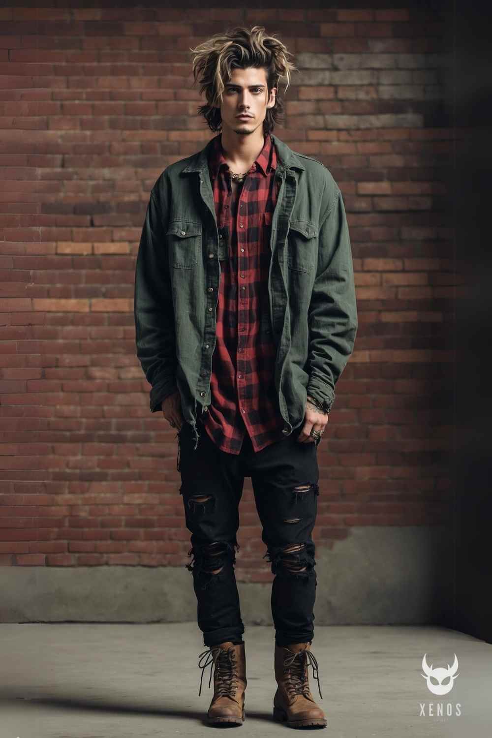 grunge fashion men