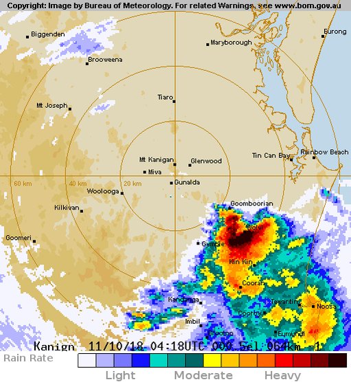 queensland weather radar loop