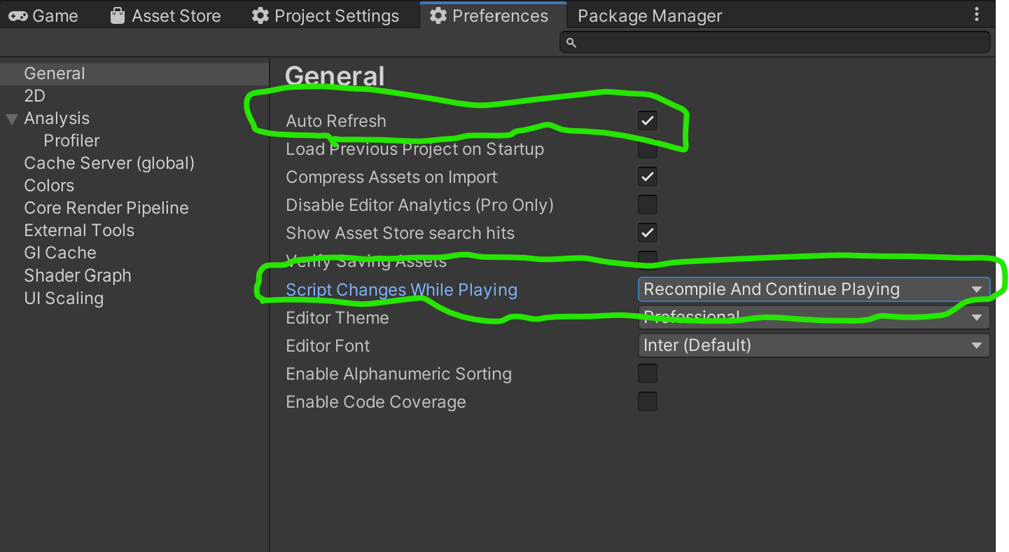 disable script unity