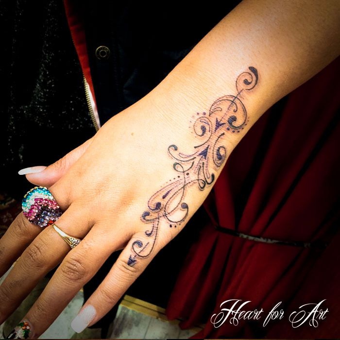 girl hand tattoo designs download