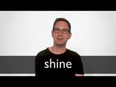 shine meaning in hindi