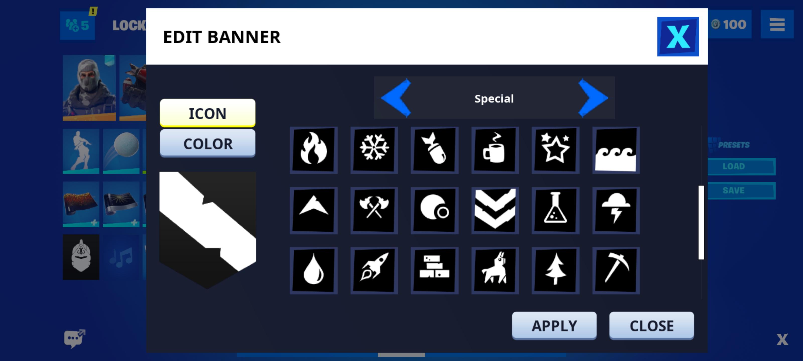 rarest fortnite banners