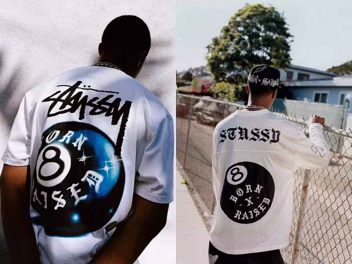 stussy born and raised tee