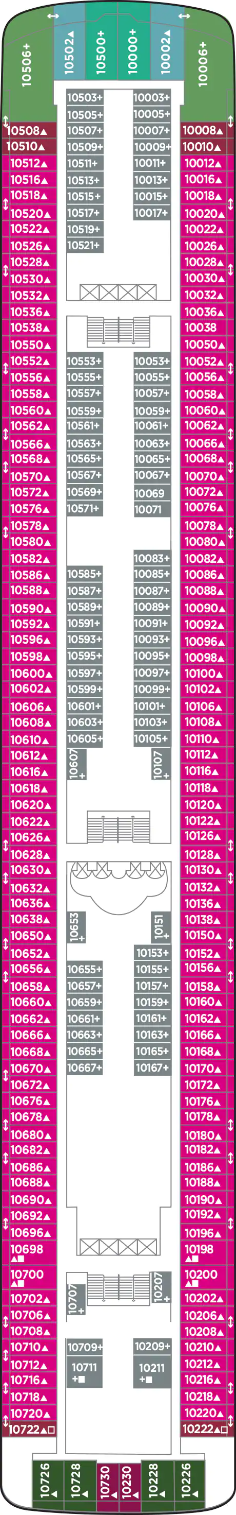 norwegian cruise star deck plans