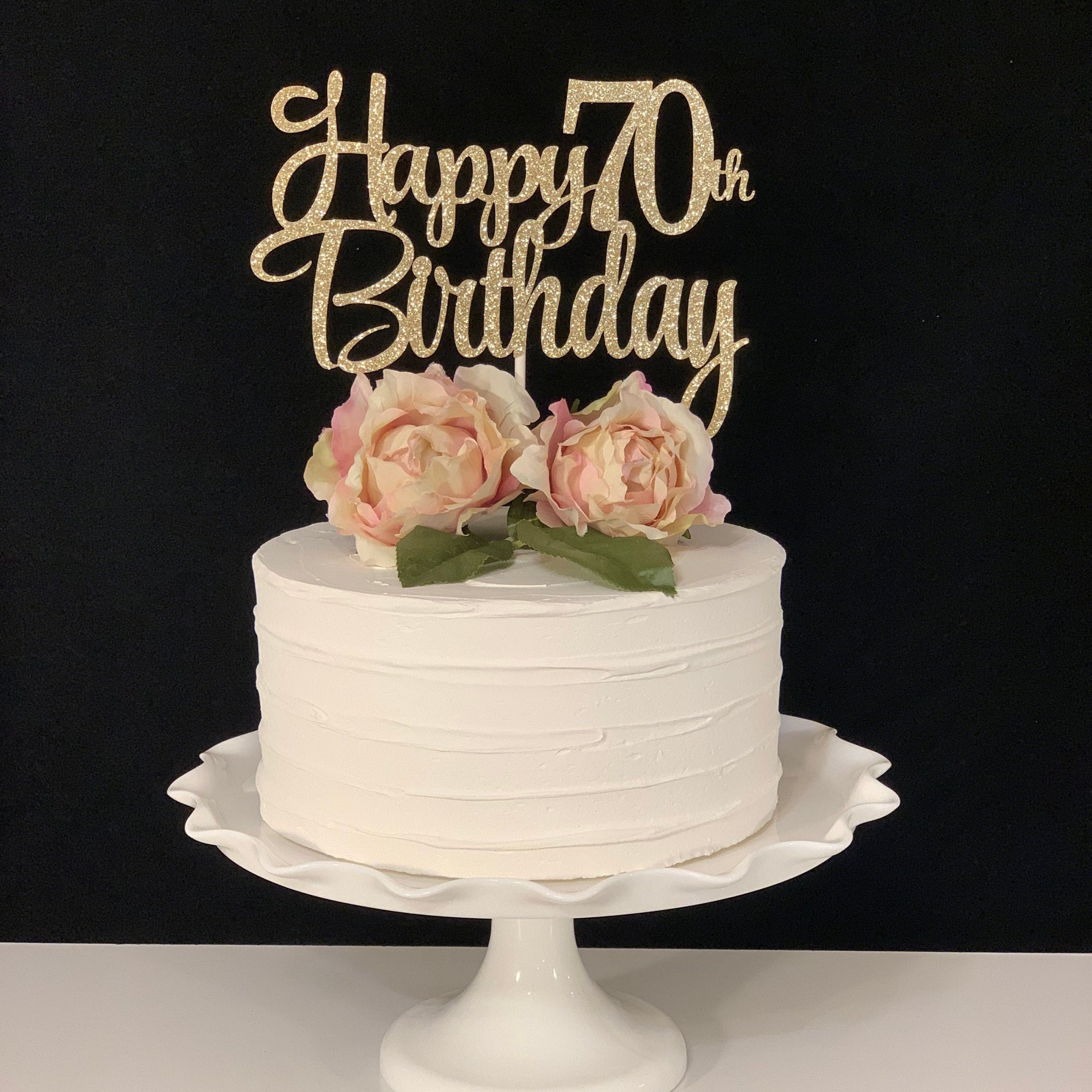 ideas for 70th birthday cake