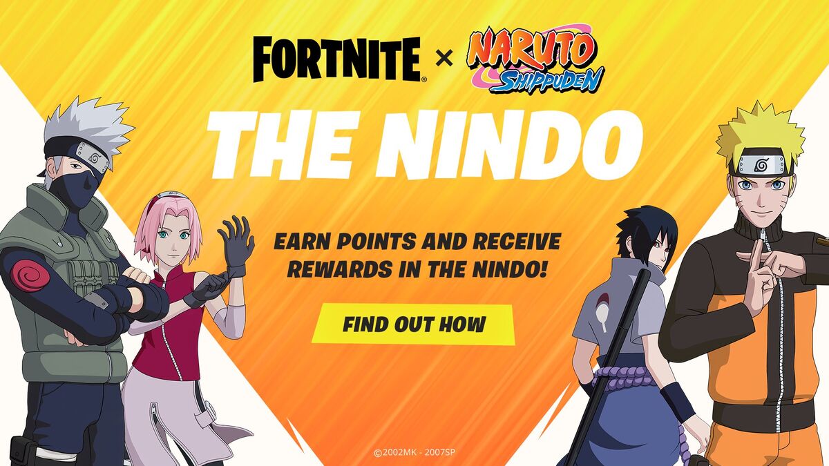 fortnite naruto nindo