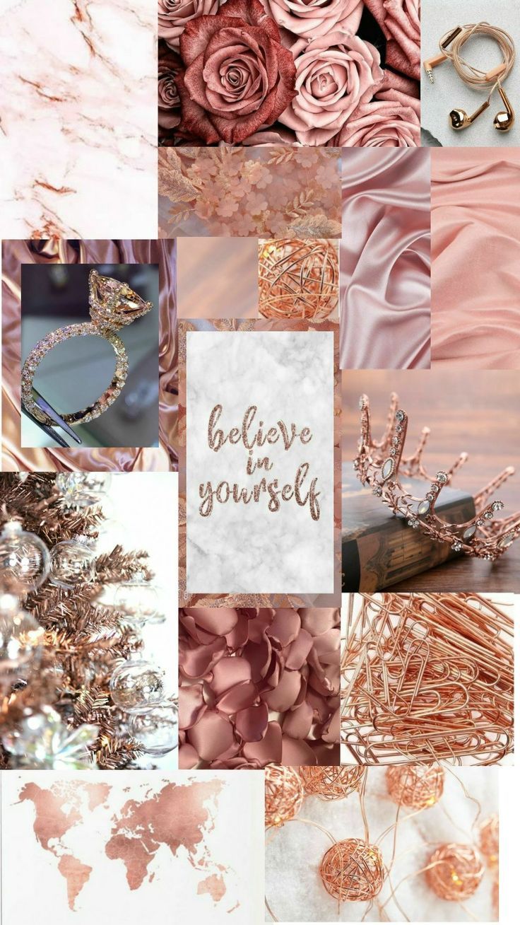 tumblr rose gold background