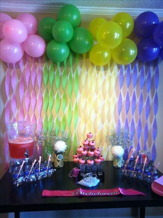 decoracion con globos sencilla