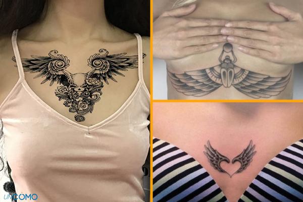 tatuajes mujer pecho