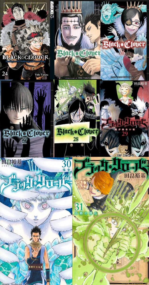 black clover arcs in order