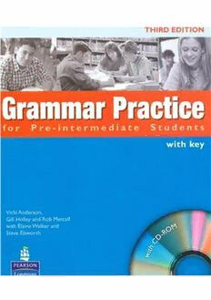 grammar practice for intermediate students with key pdf