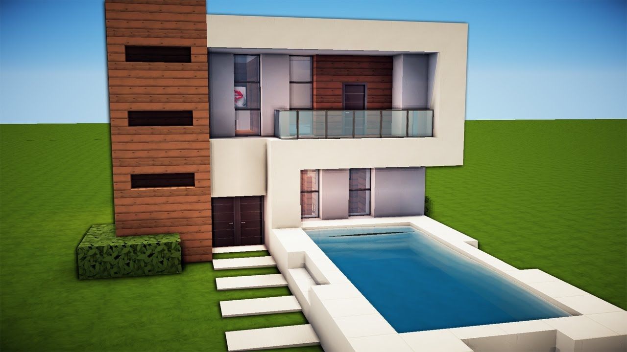 easy modern minecraft houses