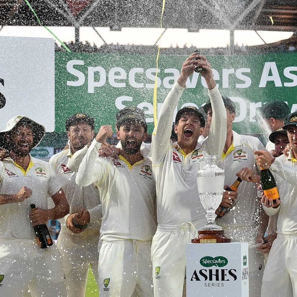 ashes trophy winners list