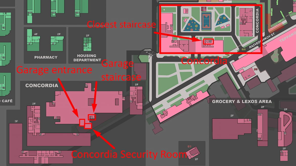 concordia security room key