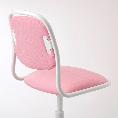 pink ikea office chair